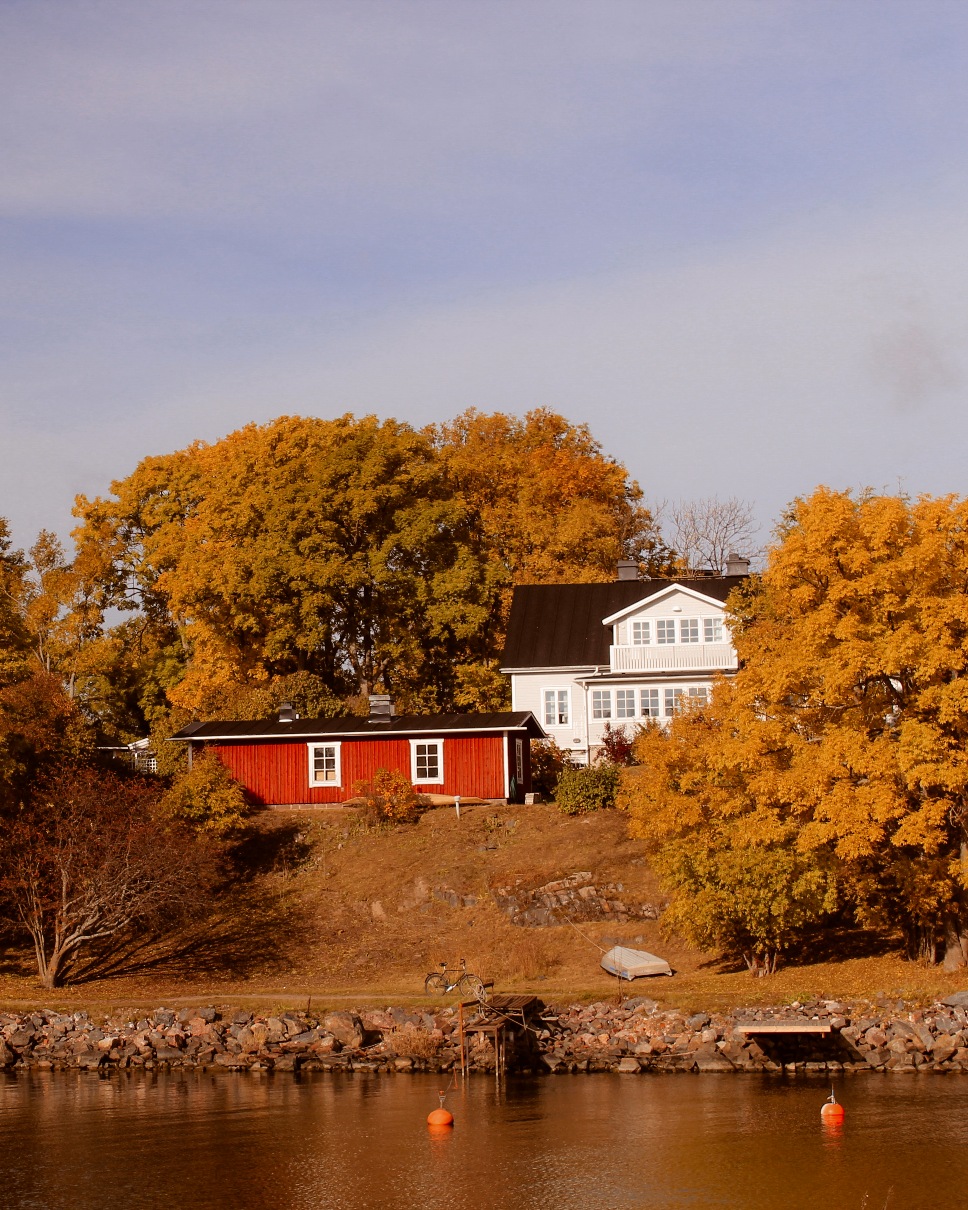 Suomenlinna Island in autumn 