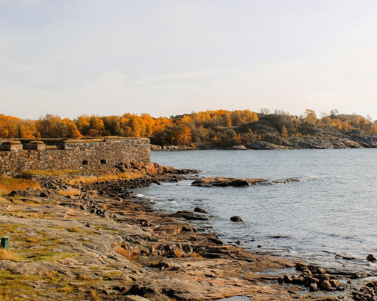 Suomenlinna Island in autumn 