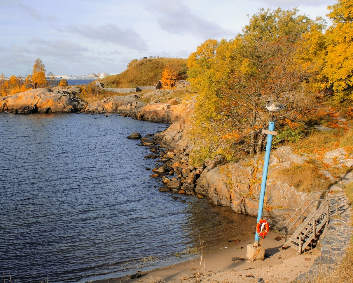 Suomenlinna Island in autumn 