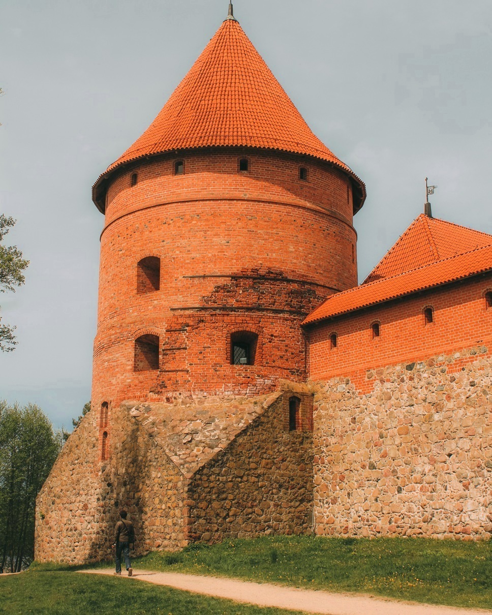 Trakai castle in Lithuania 