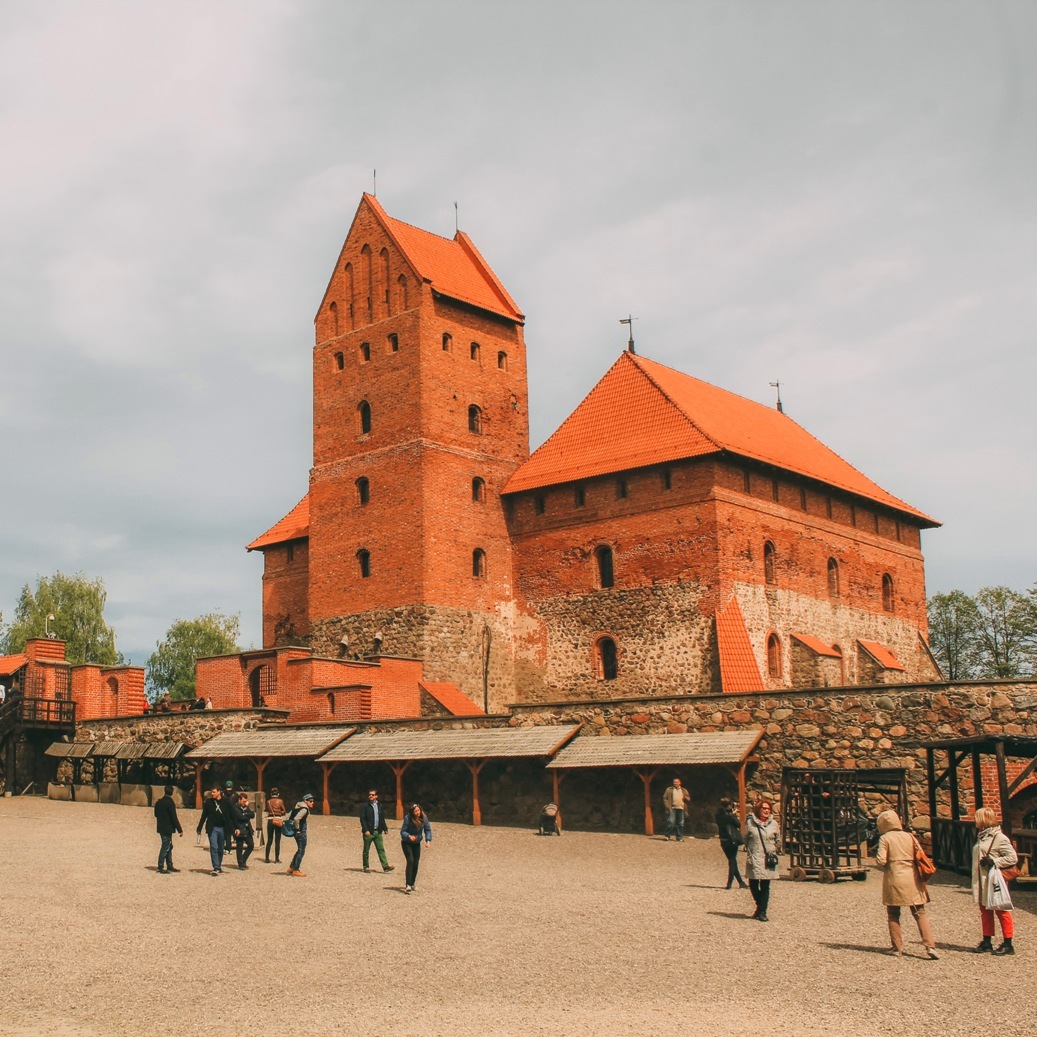 Trakai castle in Lithuania 