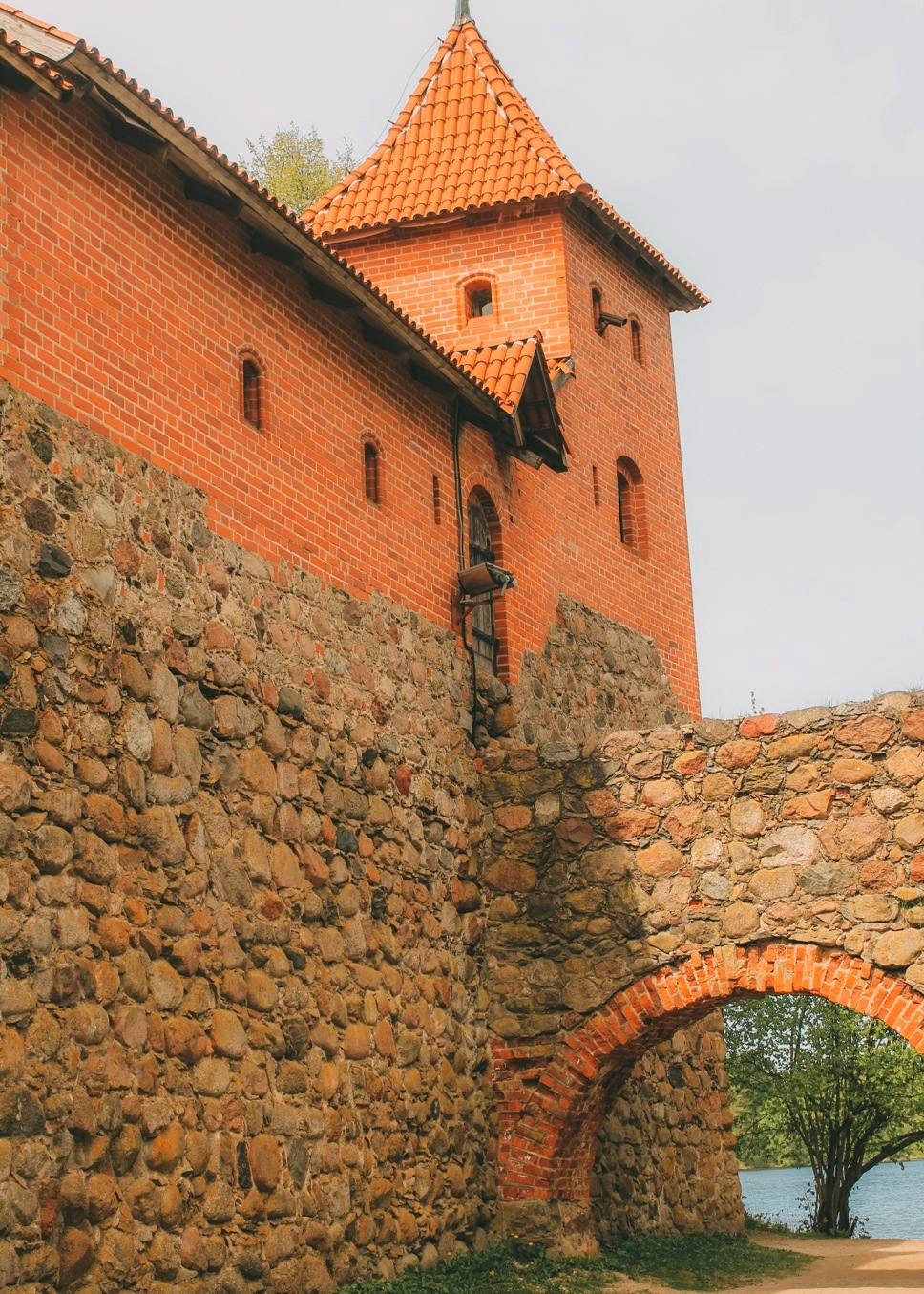 Trakai castle in Lithuania 