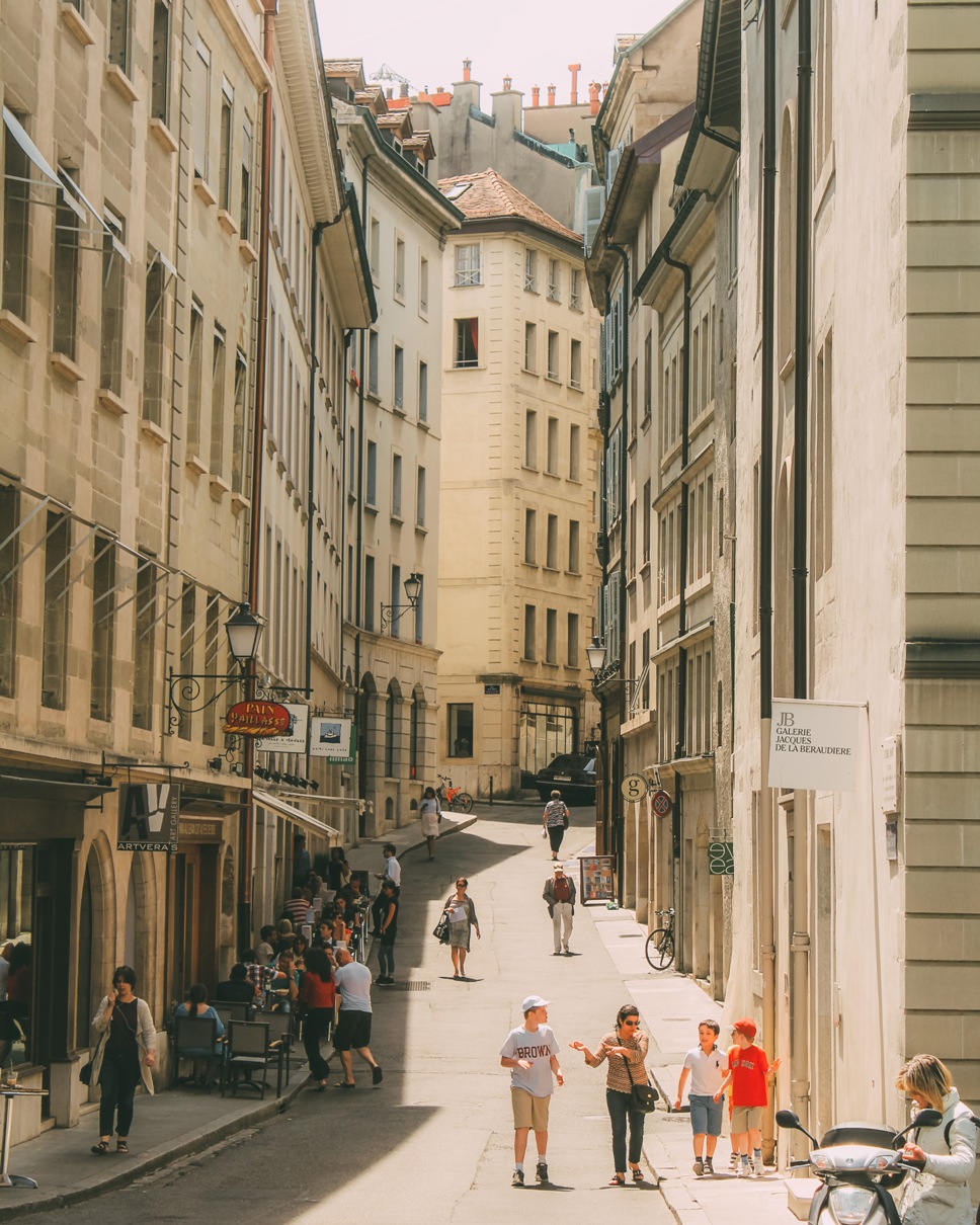 The quietest places in Geneva 