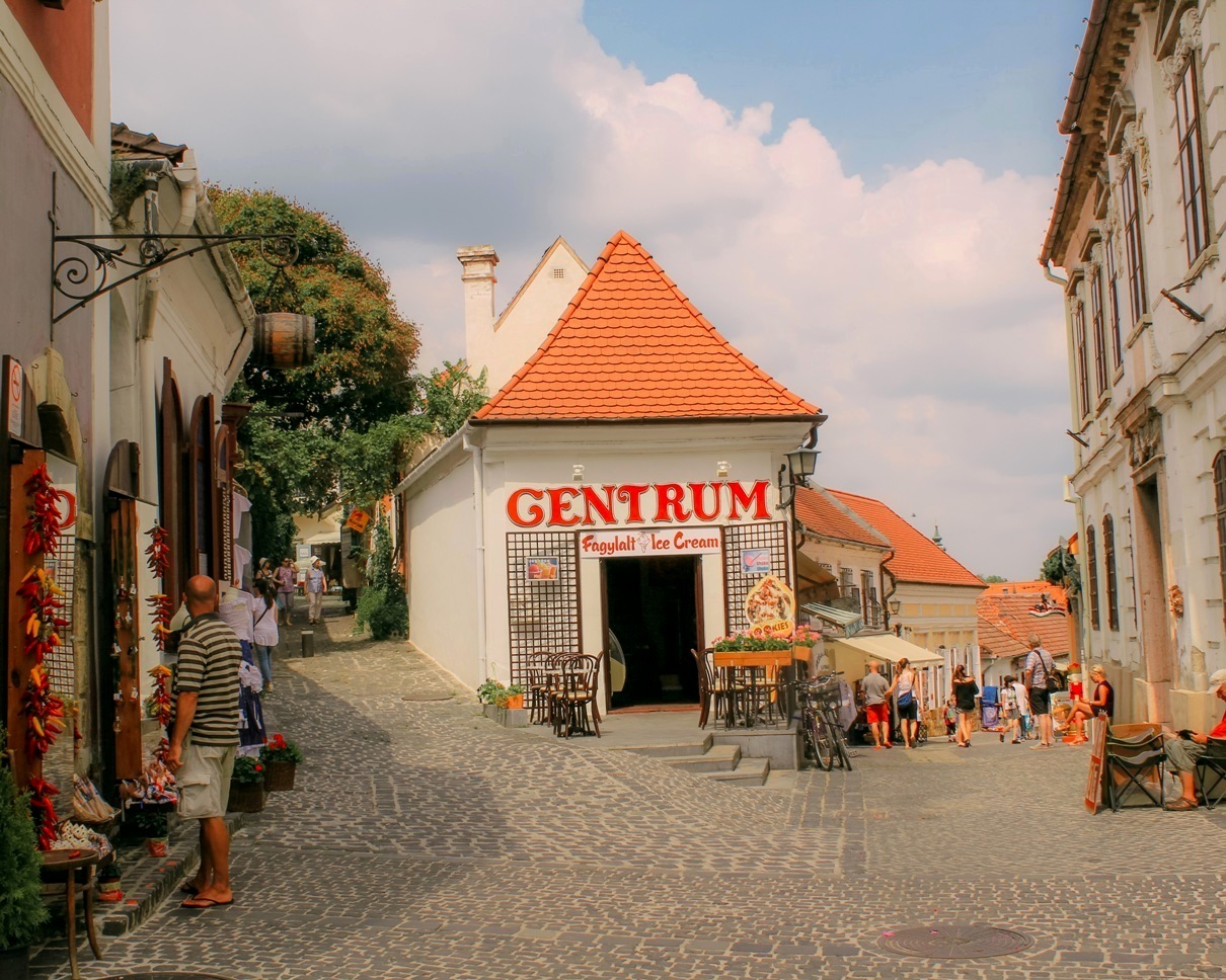 Hungarian village of Szentendre 